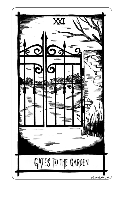 Nick Cave inspired tarot cards