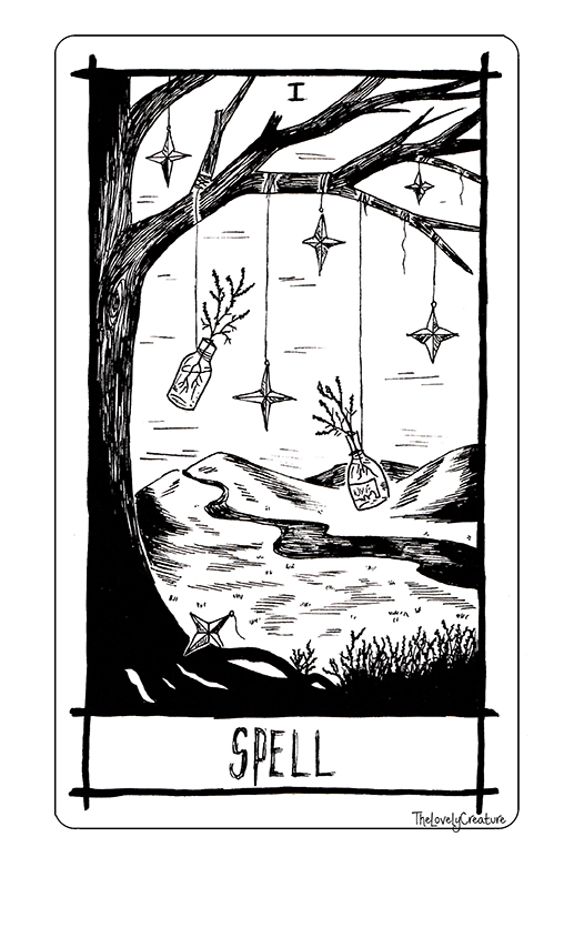 Nick Cave inspired tarot cards