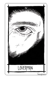 Nick Cave inspired tarot cards