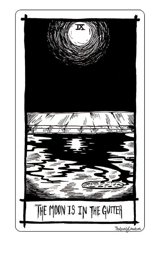 Nick Cave inspired tarot cards