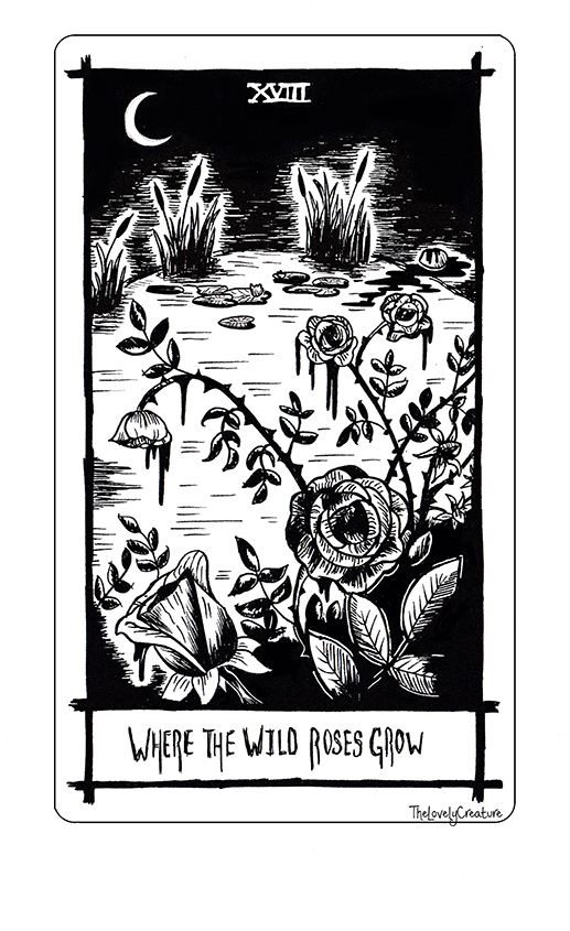 Nick Cave inspired tarot cards