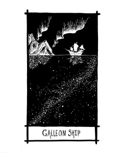 thelovelycreature-pernille-gregersen-lovely-creature-nick-cave-tarot-card-galleon-ship