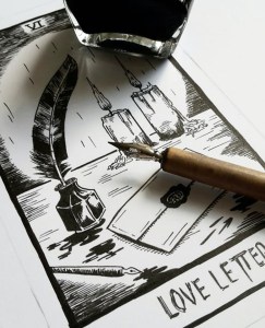 thelovelycreature-pernille-gregersen-lovely-creature-nick-cave-tarot-card-love-letter